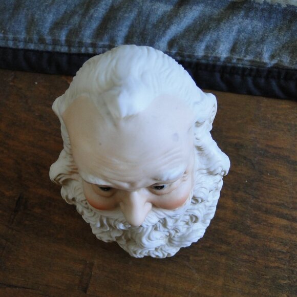 Porcelain Santa Claus Head - Picture 6 of 7